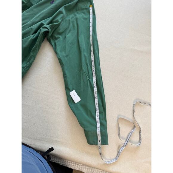 Vintage Ralph Lauren Blue Label Long Sleeve Shirt XXL Green Cotton Heavy Button - Picture 7 of 7